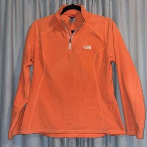 WOMENS The North Face Fleece Pullover Jacket SIZE MEDIUM
